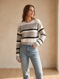 Women's Drop Shoulder Oversized Knit Sweater